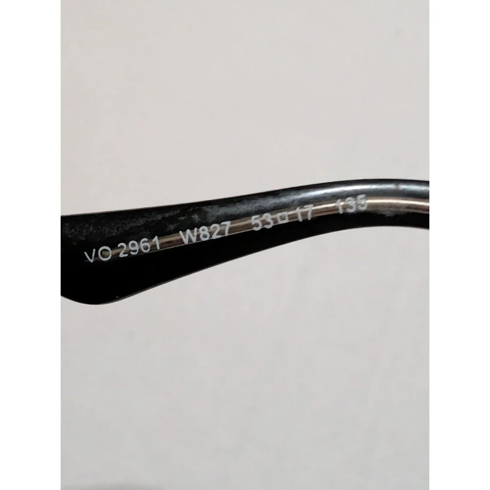 Vogue VO 2961 Glasses Frames Black Crystal Two Tone Cat Eye Retro 53-17-135